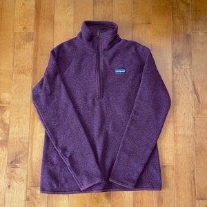 Patagonia better sweater half zip